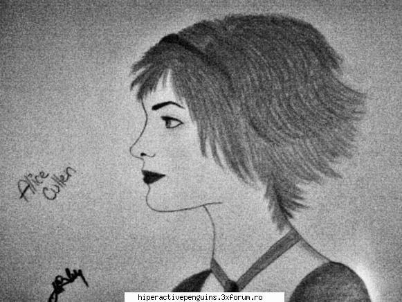 Desene - and my favourite alice cullen :> - Art Gen