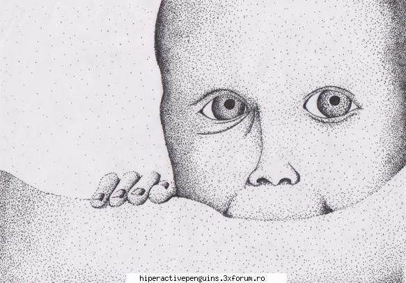 Desene - bebelus, tus, punctat, A4, azi l-am terminat - Art Gen